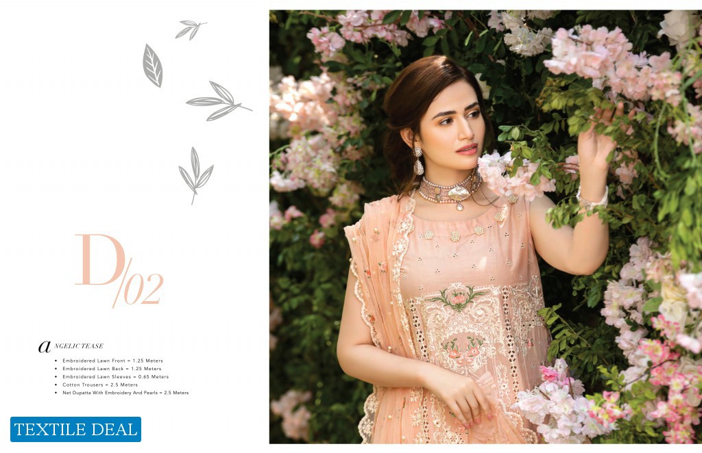 Manara Luxury Lawn By Kahf 2021 Wholesale Branded Pakistani Dress