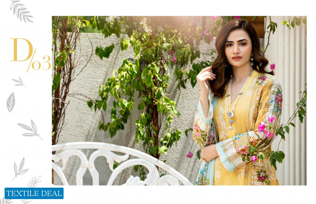 Manara Luxury Lawn By Kahf 2021 Wholesale Branded Pakistani Dress