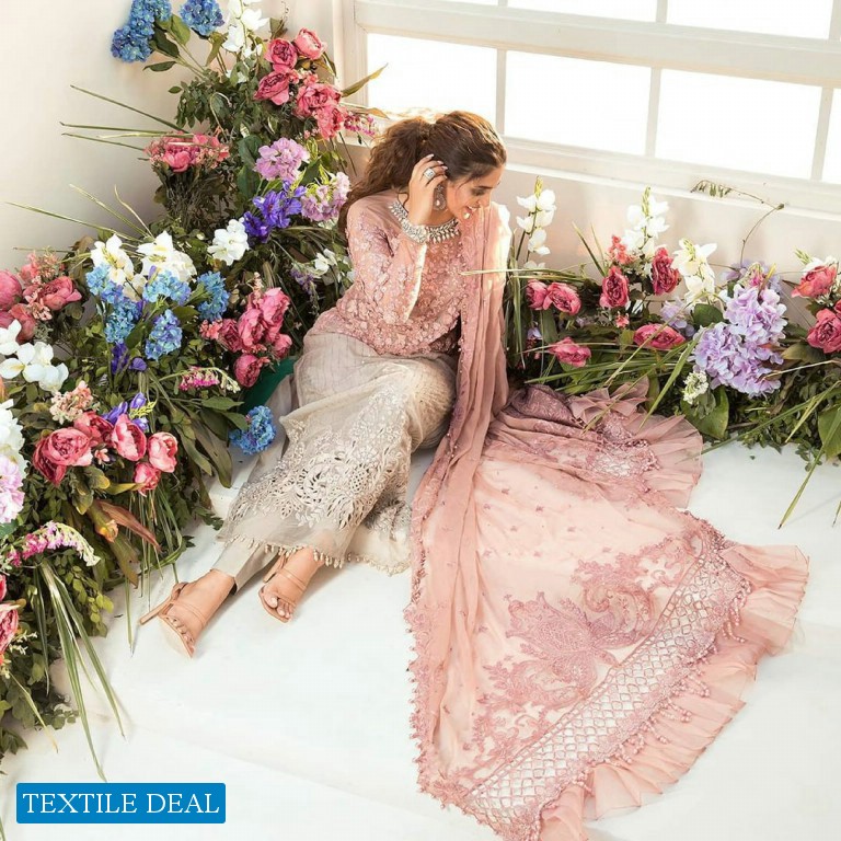 Maria B Embroidered 2021 Wholesale Original Pakistani Dress