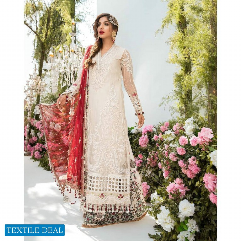 Maria B Embroidered 2021 Wholesale Original Pakistani Dress