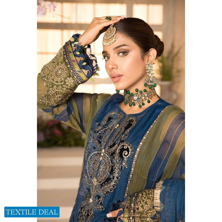 Maria B Embroidered 2021 Wholesale Original Pakistani Dress