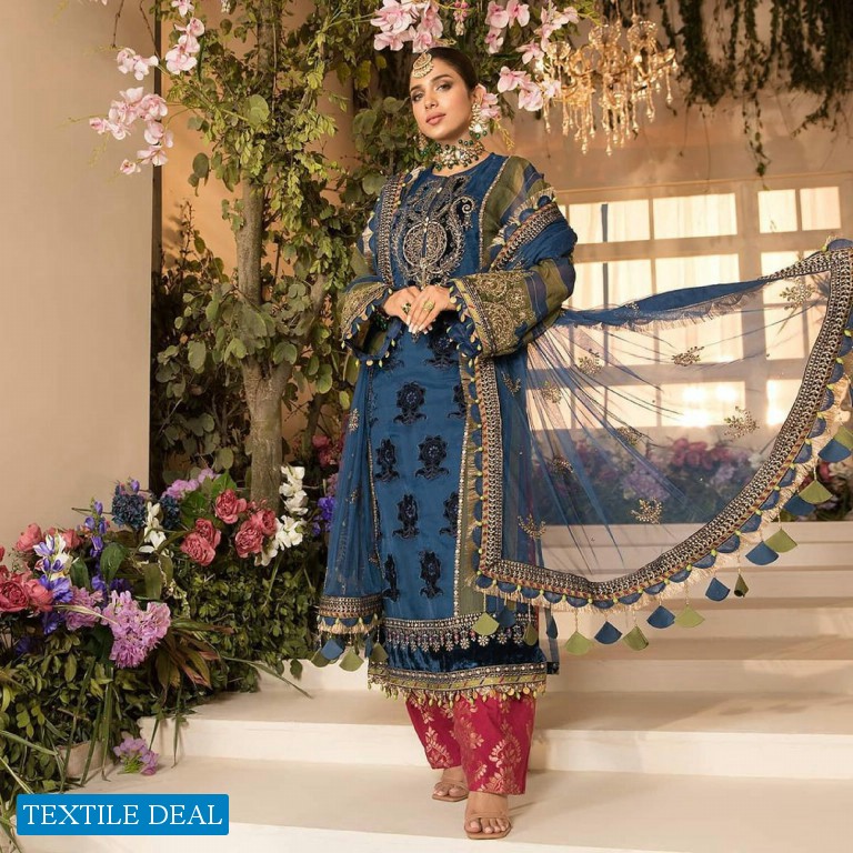 Maria B Embroidered 2021 Wholesale Original Pakistani Dress