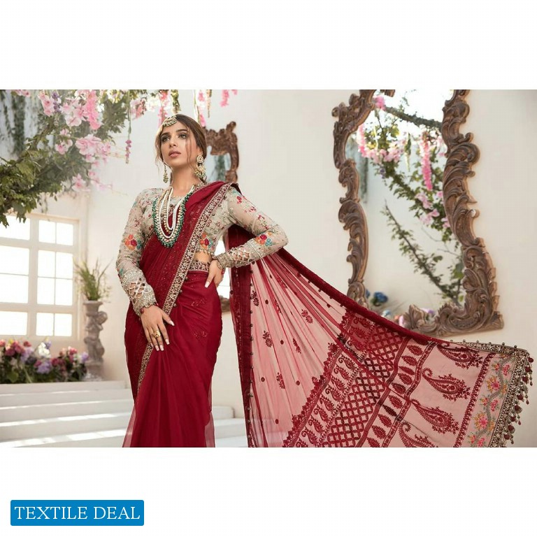 Maria B Embroidered 2021 Wholesale Original Pakistani Dress