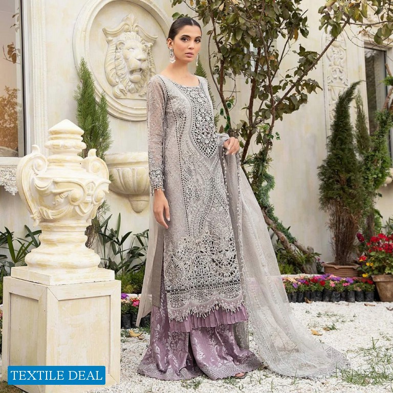 Maria B Embroidered 2021 Wholesale Original Pakistani Dress