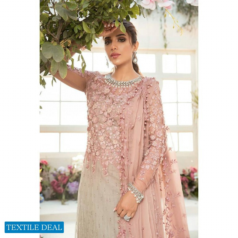 Maria B Embroidered 2021 Wholesale Original Pakistani Dress