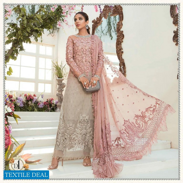 Maria B Embroidered 2021 Wholesale Original Pakistani Dress