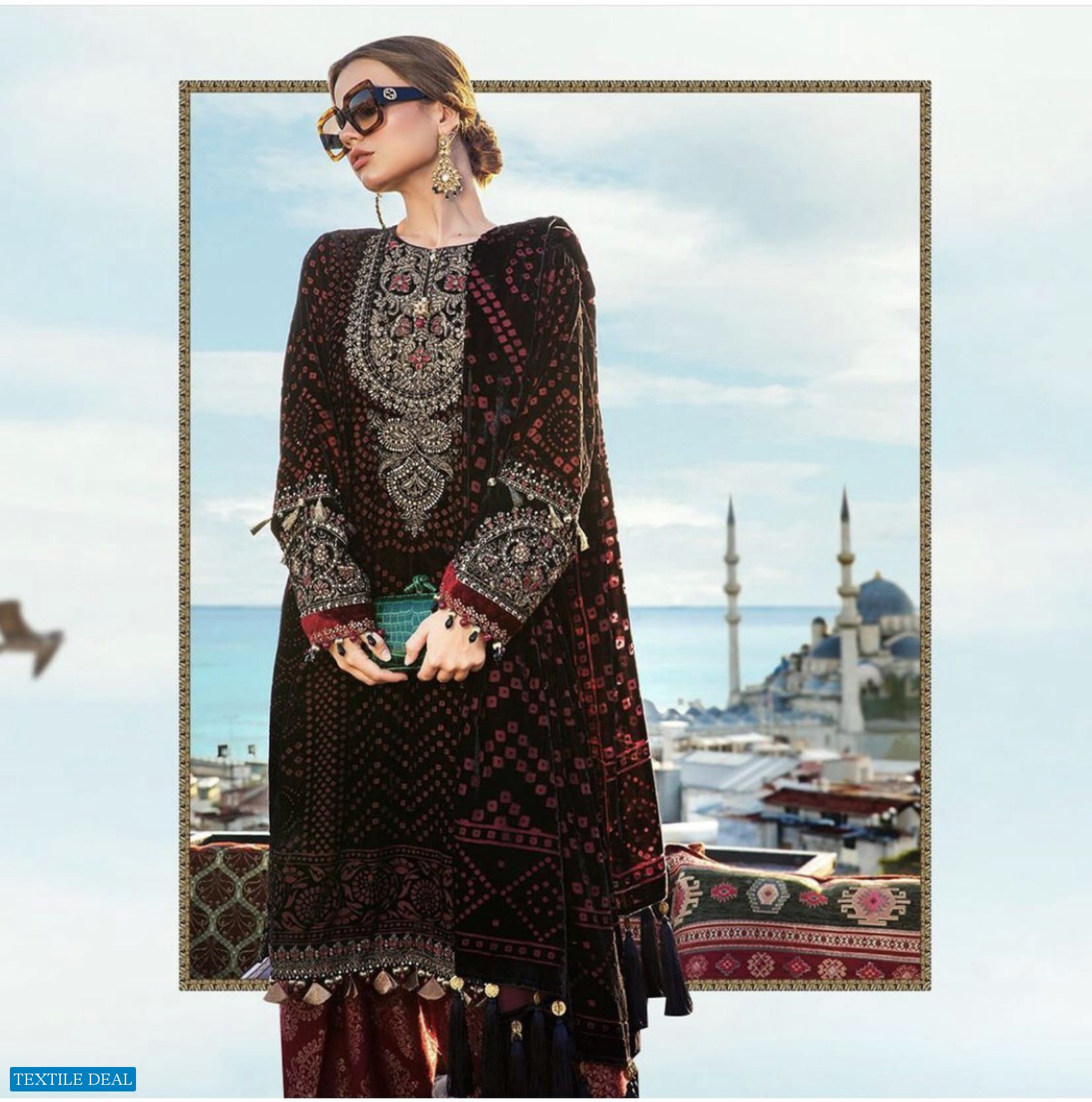 Maria B Linen 2020 Wholesale Hand Woven Pakistani Catalog