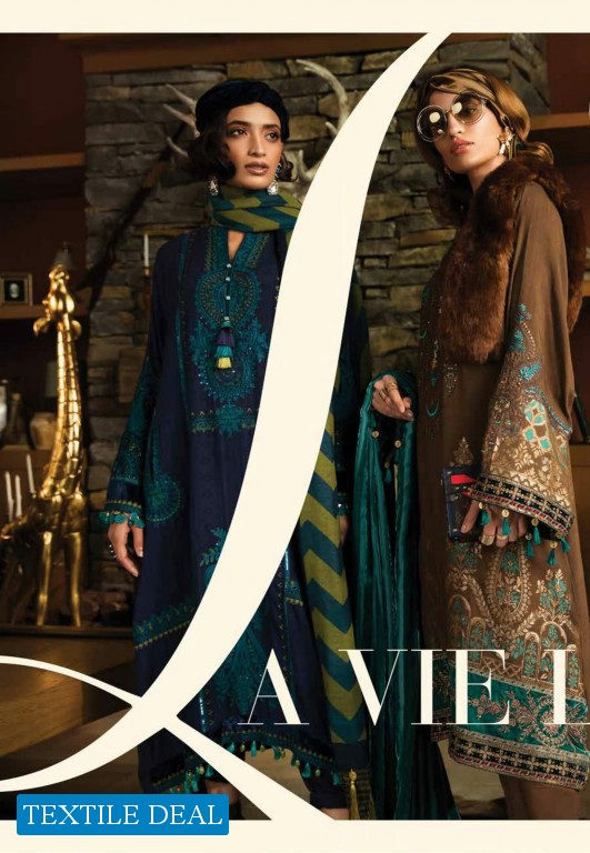Maria B Linen Luxe Winter Collection Wholesale original branded salwar Suits