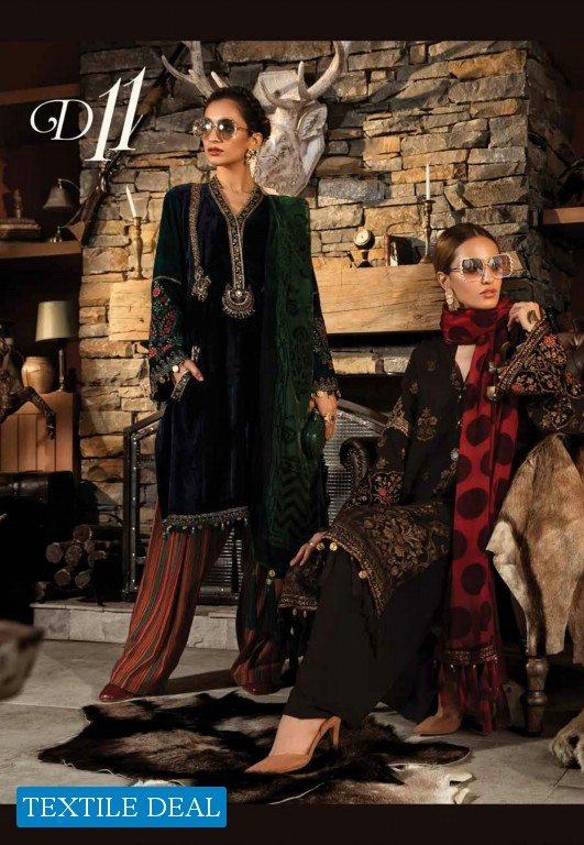 Maria B Linen Luxe Winter Collection Wholesale original branded salwar Suits