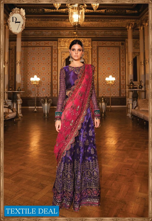 Maria B Mbroidered Chiffon Wholesale Designer Pakistani Salwar Kameez