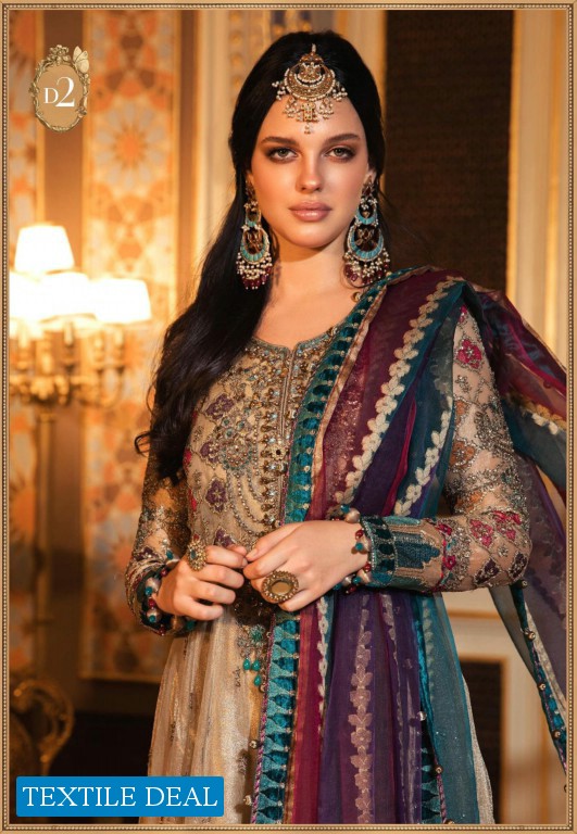 Maria B Mbroidered Chiffon Wholesale Designer Pakistani Salwar Kameez