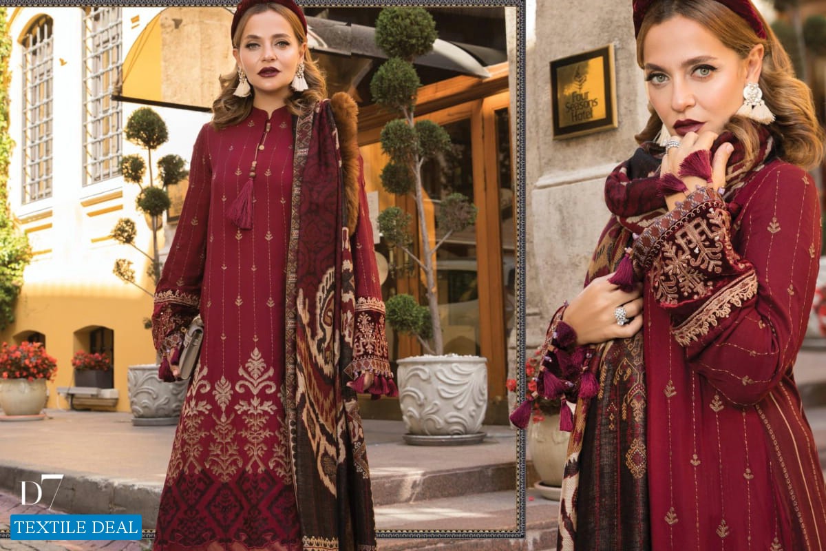 Maria.B Lien Winter Collection 20 Wholesale Pakistani Dress