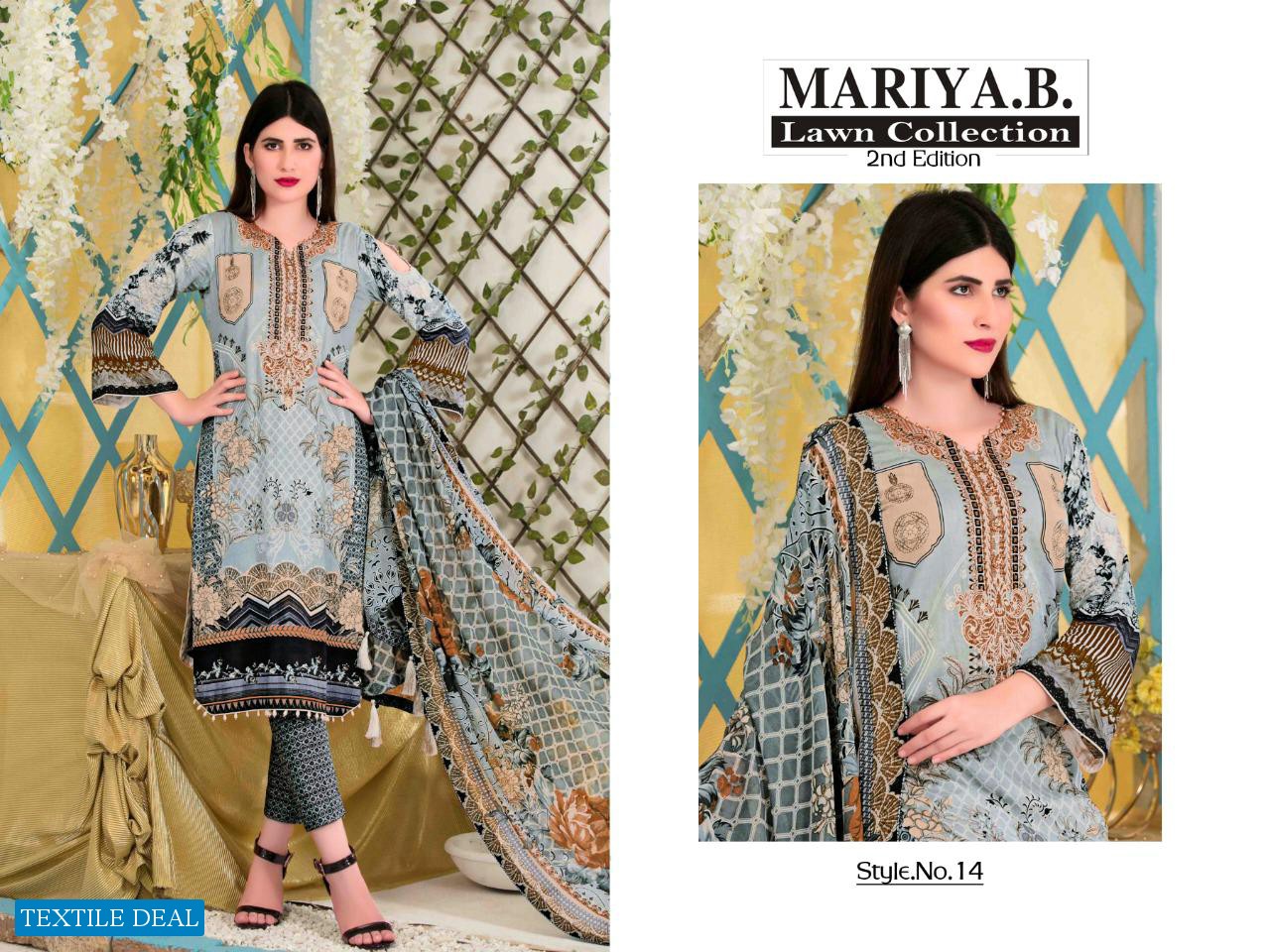 Mariya B Lawn Collection 2nd Edition Wholesale printed Dresses