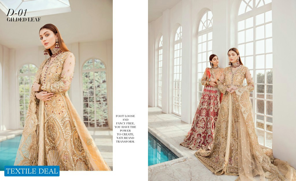 Mariyam N Maria Brides Wholesale Bridal pakistani Salwar Suits