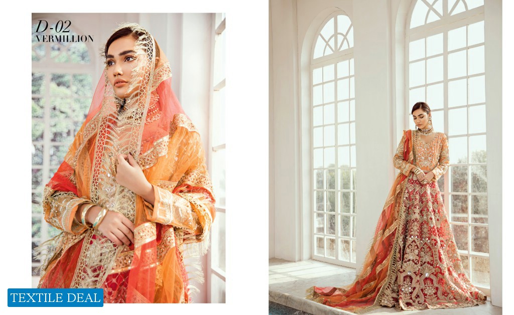 Mariyam N Maria Brides Wholesale Bridal pakistani Salwar Suits