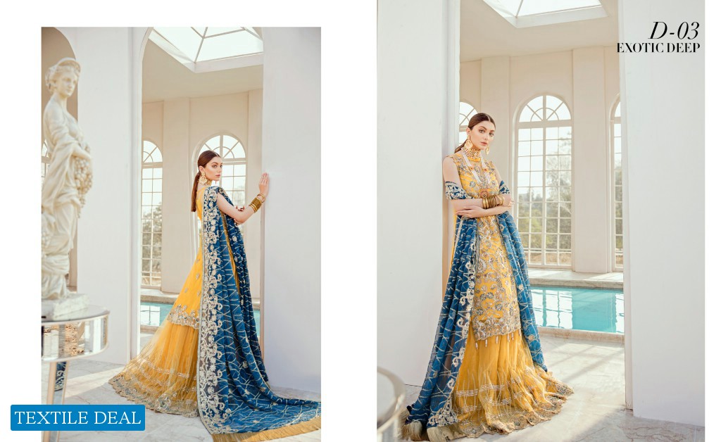 Mariyam N Maria Brides Wholesale Bridal pakistani Salwar Suits