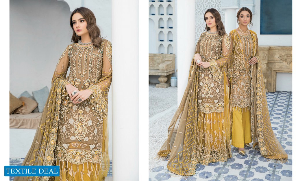 Maryam Naqsh Bridal Wear Luxury Collection 2021 Wholesale Bridal wear Suits