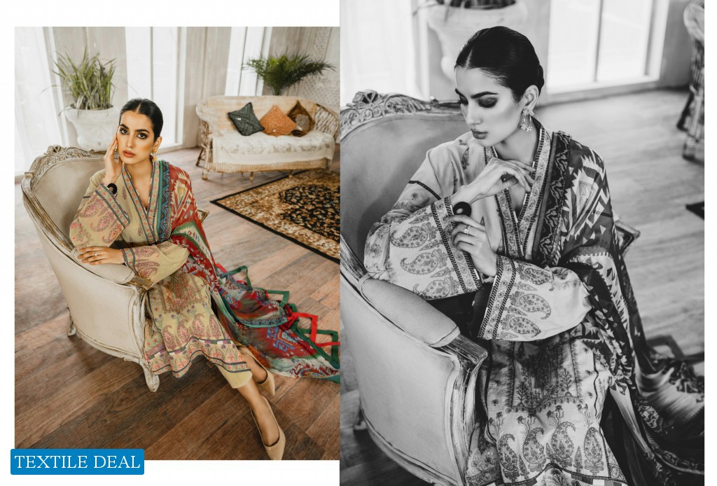 Maryum N Maria Luxury Lawn Wholesale Rate Branded Pakistani Suits