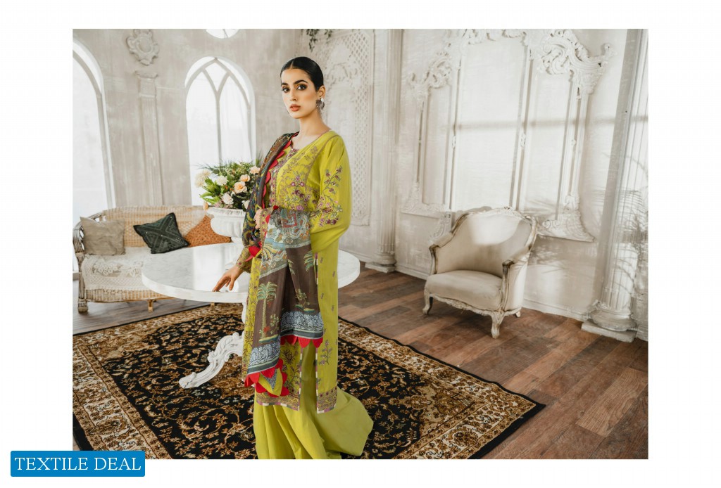 Maryum N Maria Luxury Lawn Wholesale Rate Branded Pakistani Suits