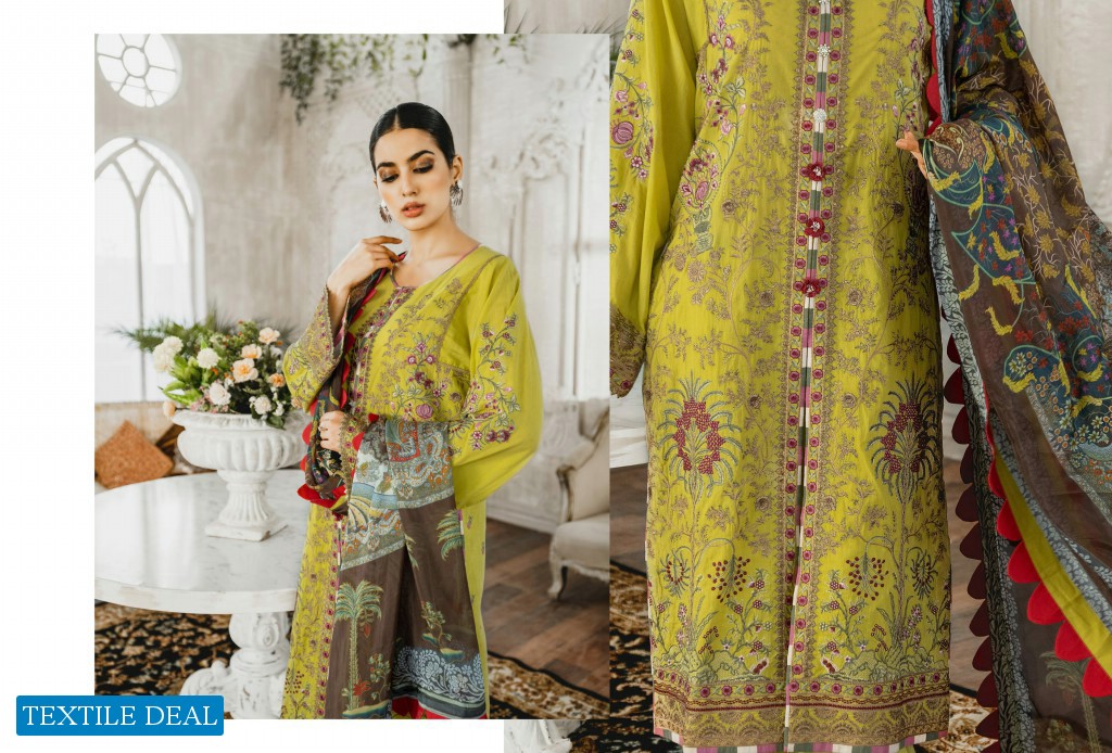 Maryum N Maria Luxury Lawn Wholesale Rate Branded Pakistani Suits