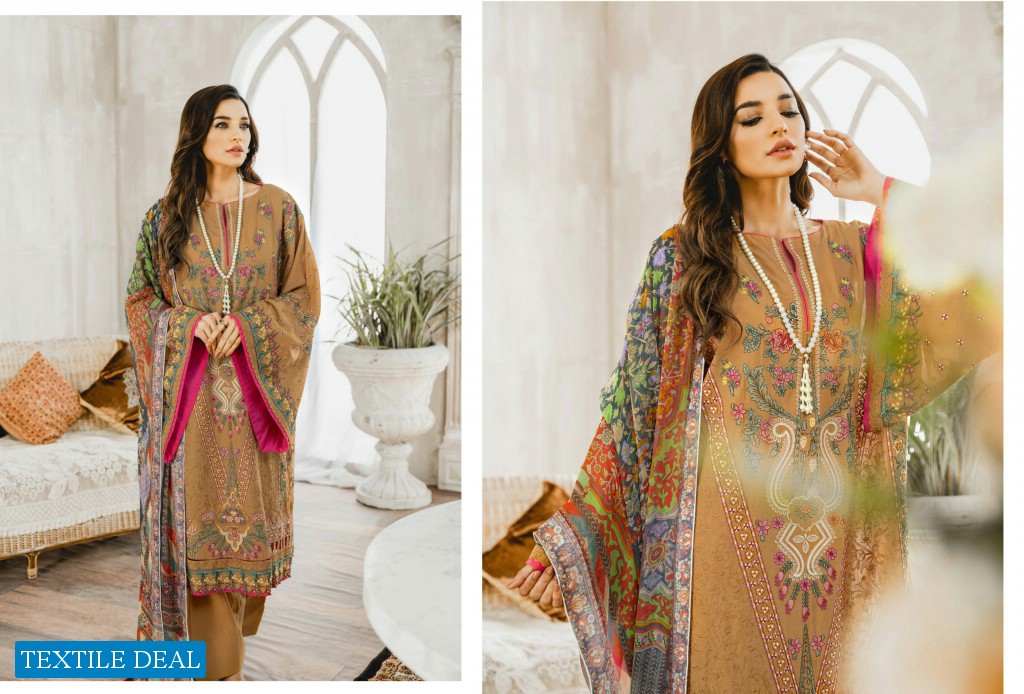 Maryum N Maria Luxury Lawn Wholesale Rate Branded Pakistani Suits