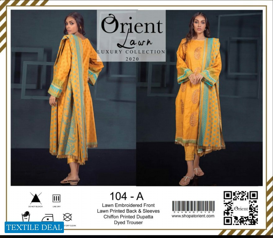Master Replica Orient Lawn Collection 2020 Wholesale Pakistani Dress Material