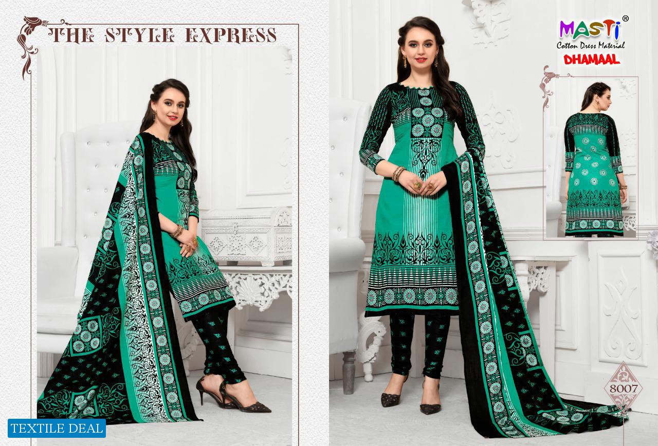 Masti Dhamal Vol-8 Wholesale Cotton Printed Dress material