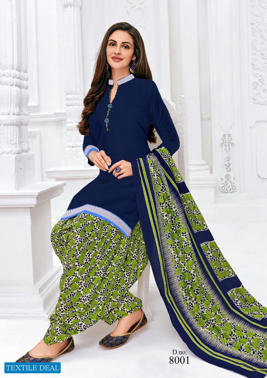 Masti Rangoli Patiyala Vol-8 Wholesale Pure Cotton Dress Material