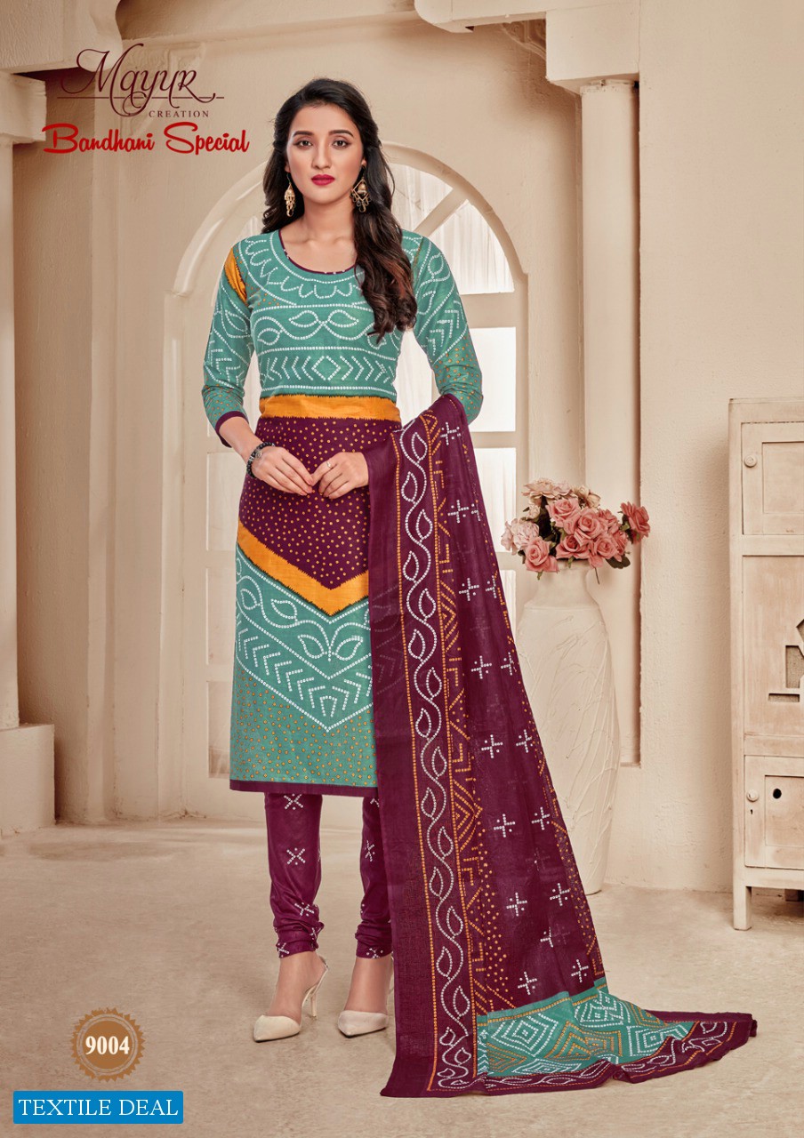 Mayur Bandhani Special Vol-9 Wholesaler Printed Dress Material