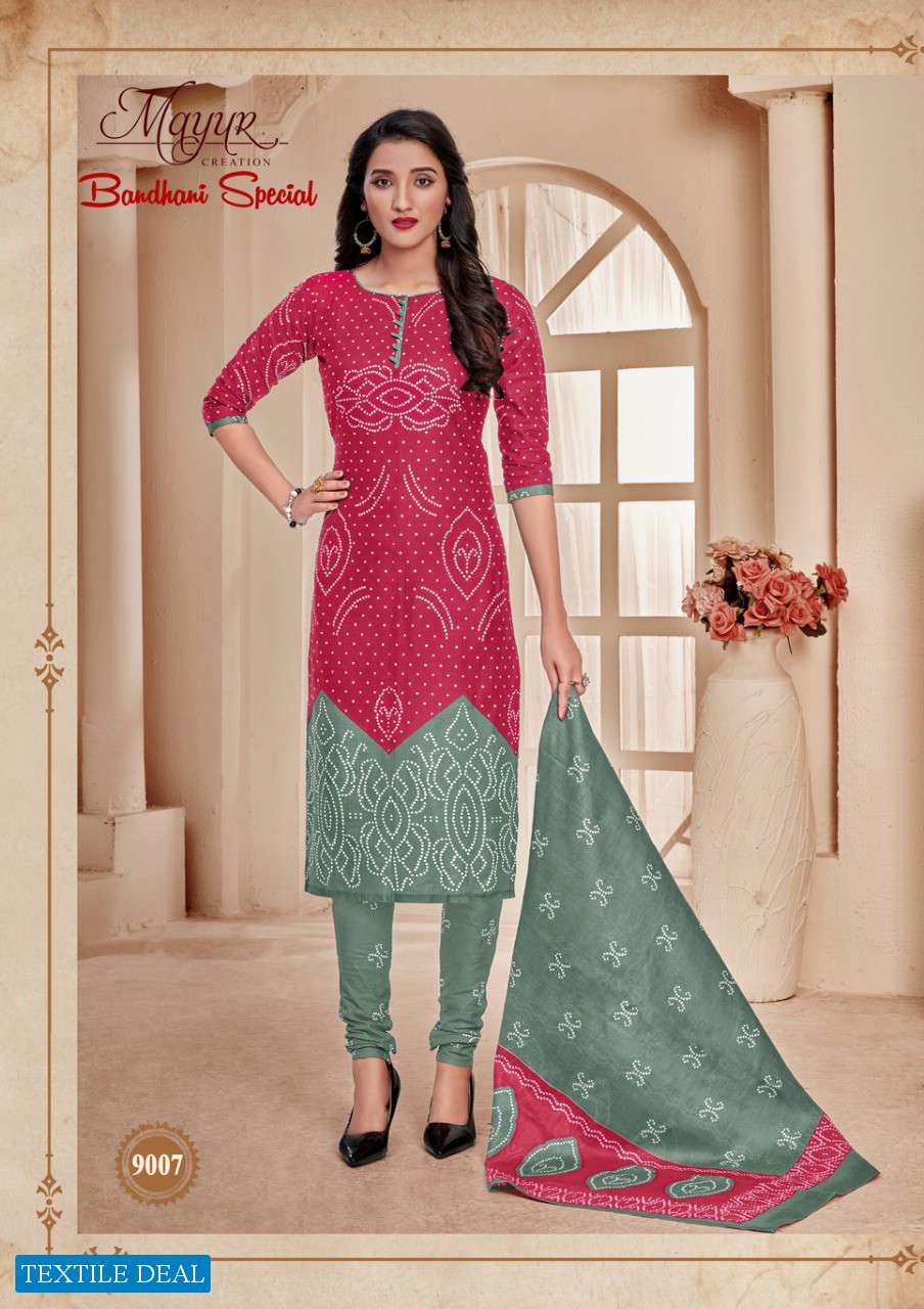 Mayur Bandhani Special Vol-9 Wholesaler Printed Dress Material