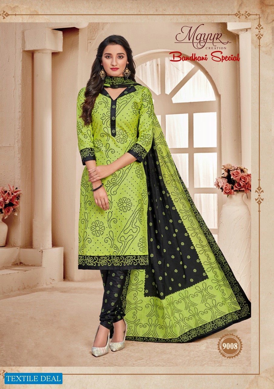 Mayur Bandhani Special Vol-9 Wholesaler Printed Dress Material