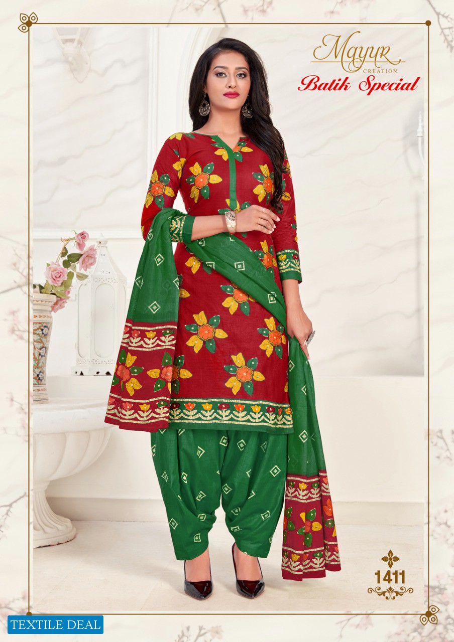 Mayur Batik Special Vol-14 Wholesale Cotton Printed Dress Material