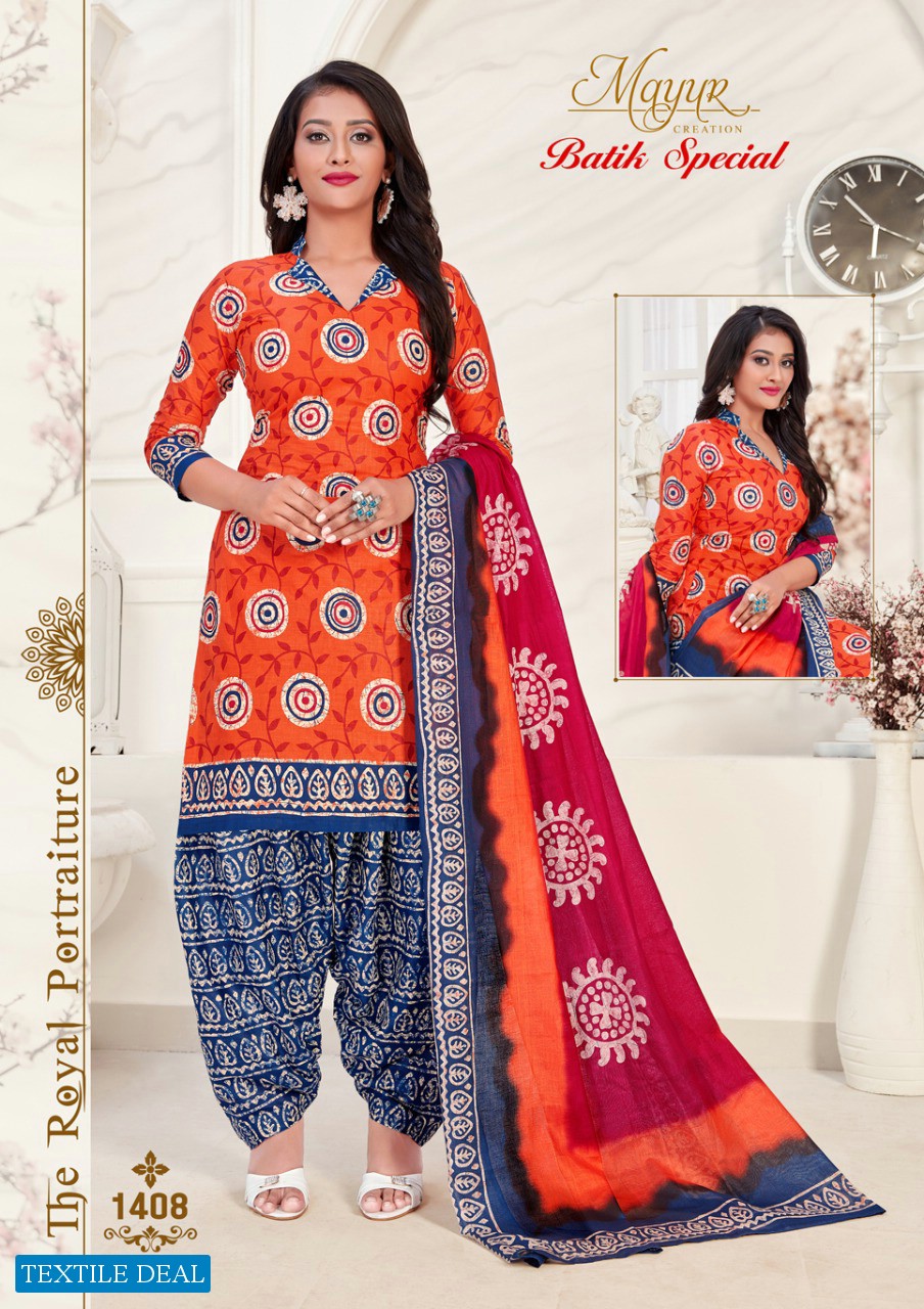 Mayur Batik Special Vol-14 Wholesale Cotton Printed Dress Material