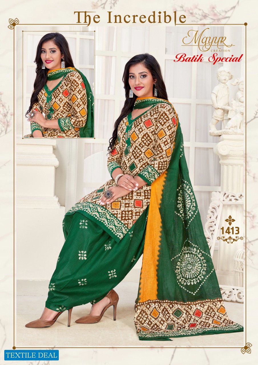 Mayur Batik Special Vol-14 Wholesale Cotton Printed Dress Material