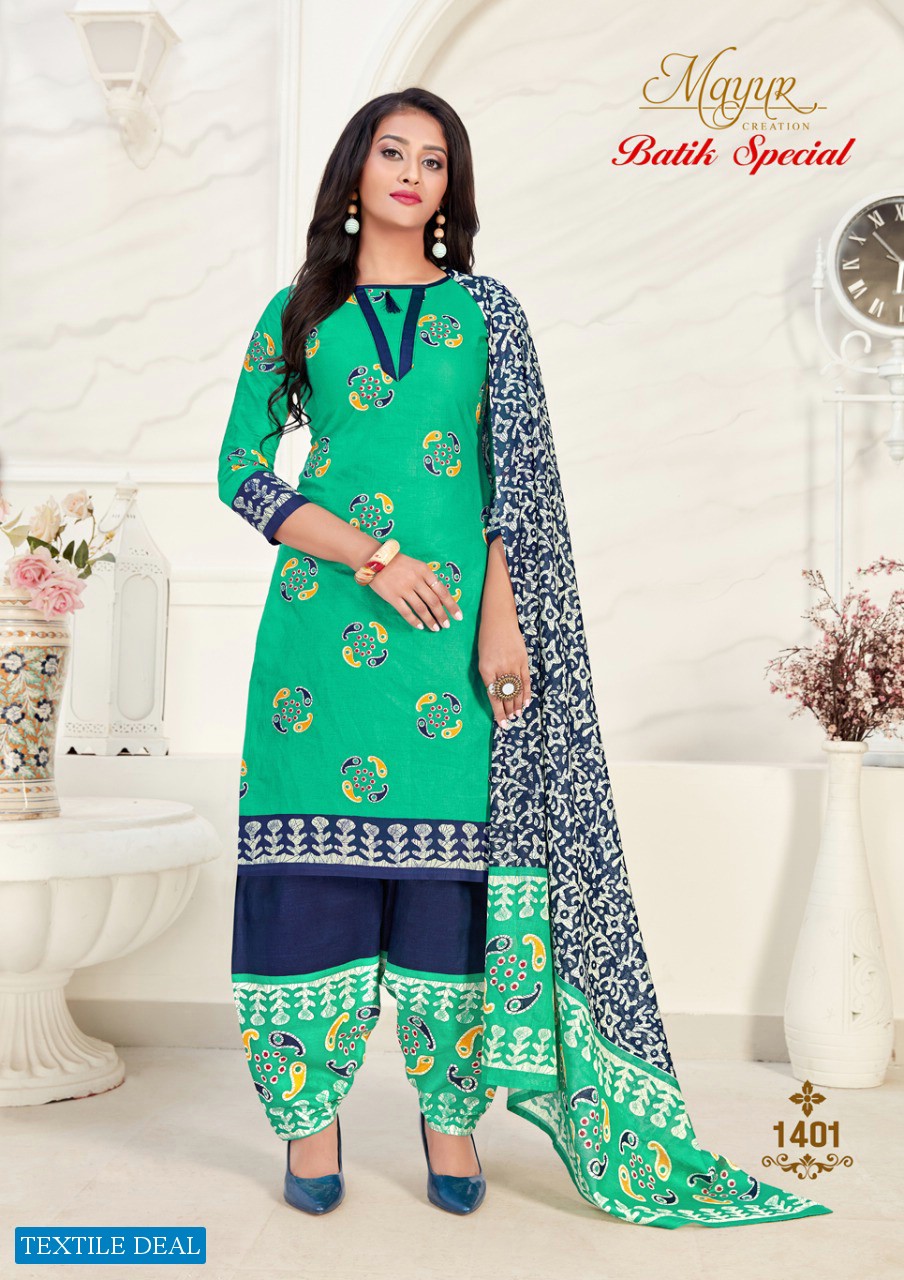Mayur Batik Special Vol-14 Wholesale Cotton Printed Dress Material