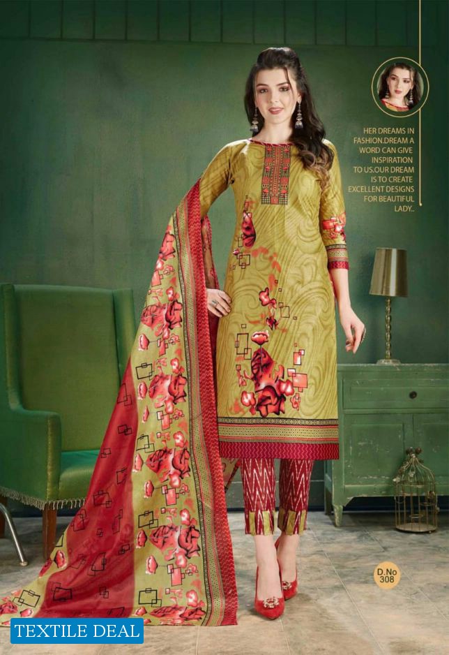 Meenaxi Bombay Cotton Vol-3 Wholesale Shopping Dress Material