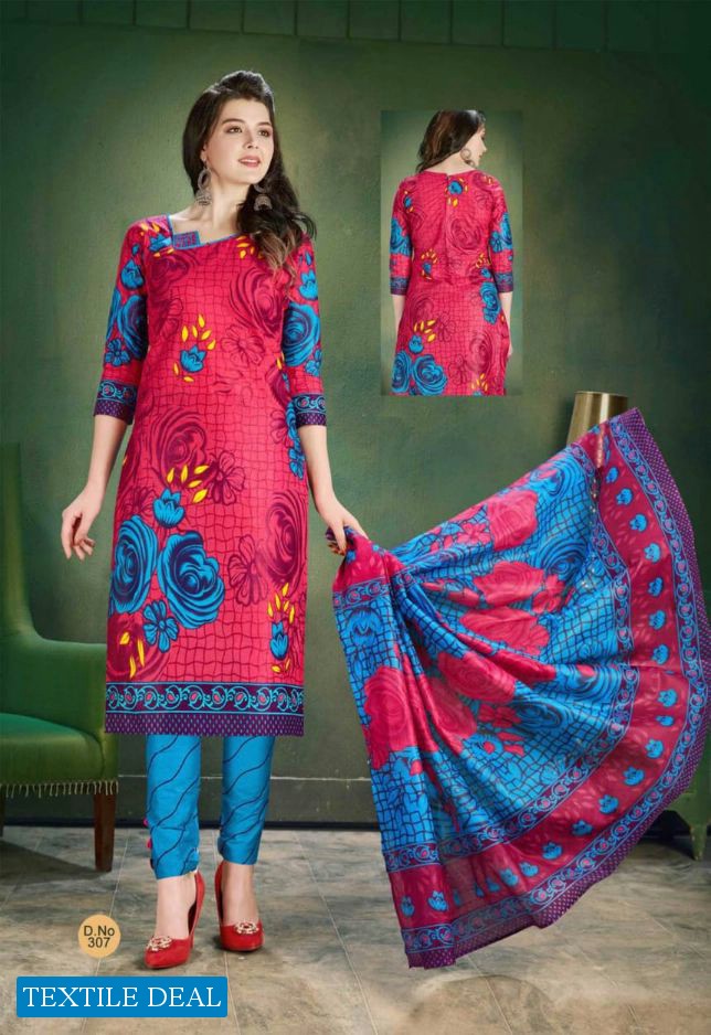 Meenaxi Bombay Cotton Vol-3 Wholesale Shopping Dress Material