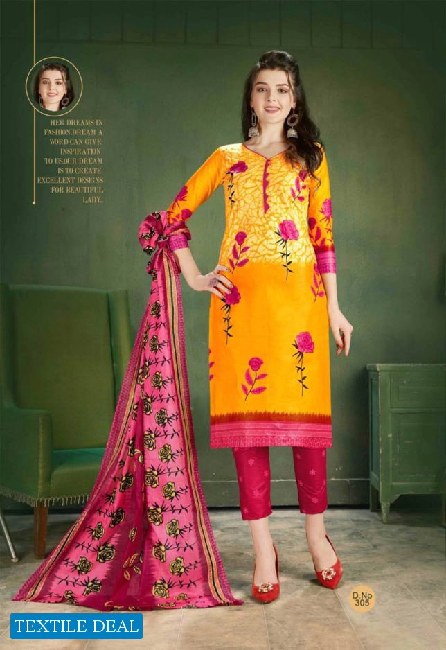 Meenaxi Bombay Cotton Vol-3 Wholesale Shopping Dress Material