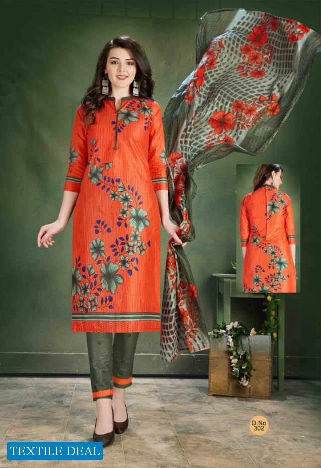 Meenaxi Bombay Cotton Vol-3 Wholesale Shopping Dress Material