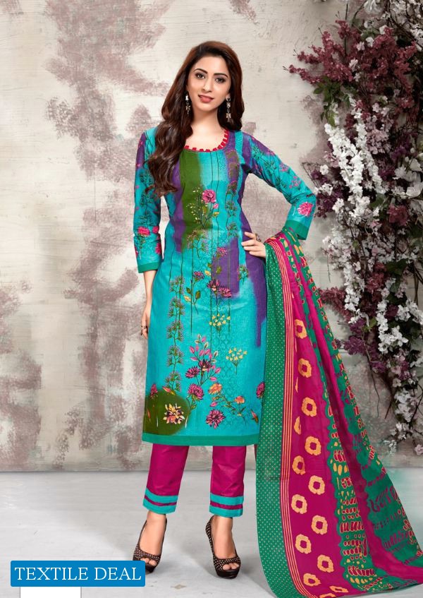 Meenaxi Mannat Wholesale Printed Shopping Dress Material