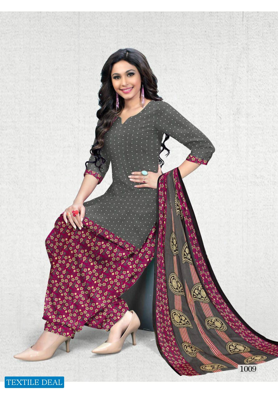 Meenaxi Sanskriti Patiyala Wholesale Cotton Dress Material