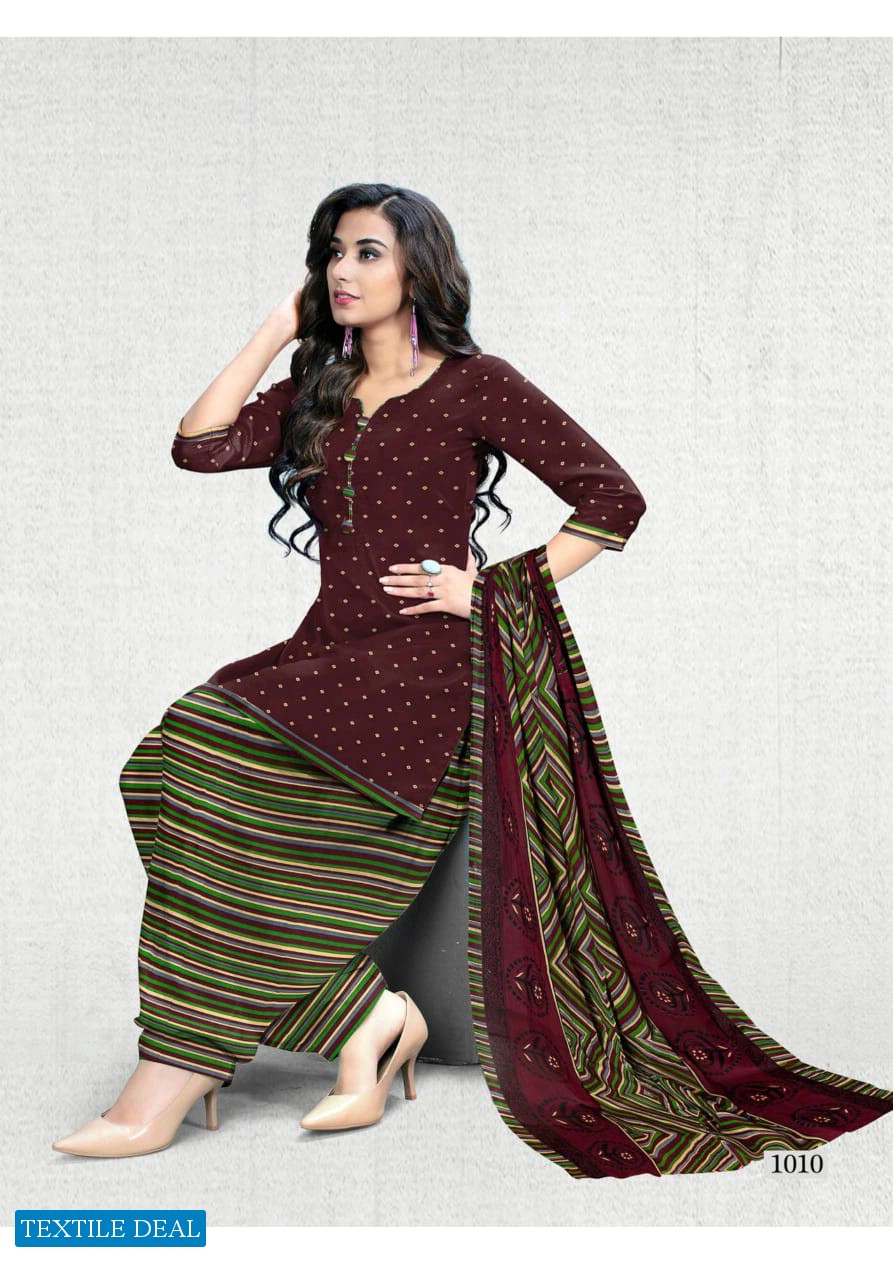 Meenaxi Sanskriti Patiyala Wholesale Cotton Dress Material