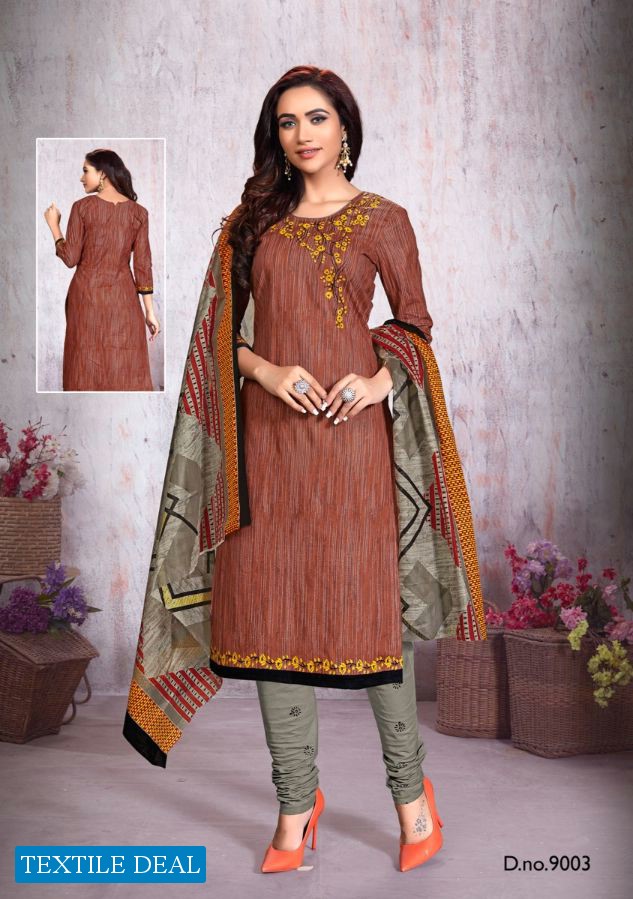 Meenaxi priyakala vol-9 Wholesale Dress material