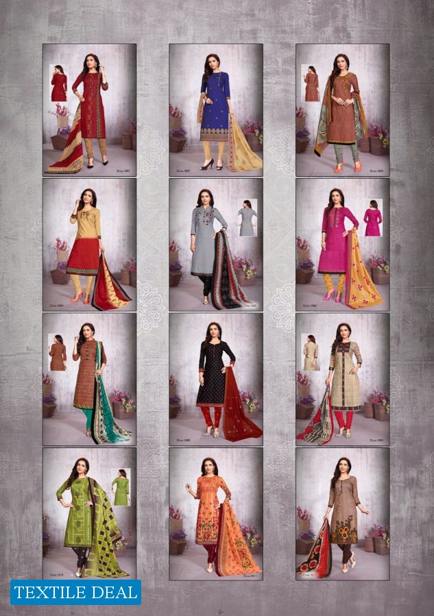 Meenaxi priyakala vol-9 Wholesale Dress material