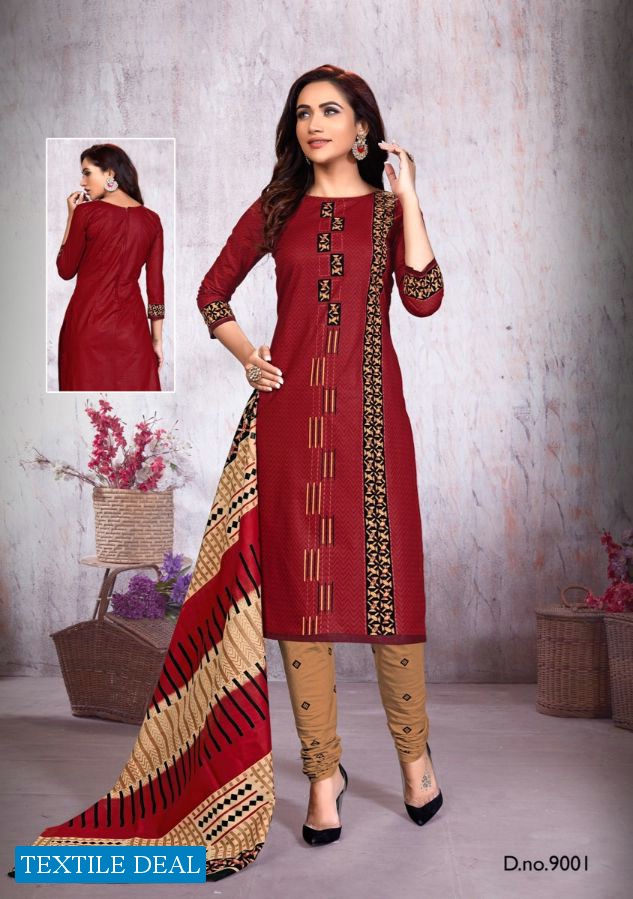 Meenaxi priyakala vol-9 Wholesale Dress material