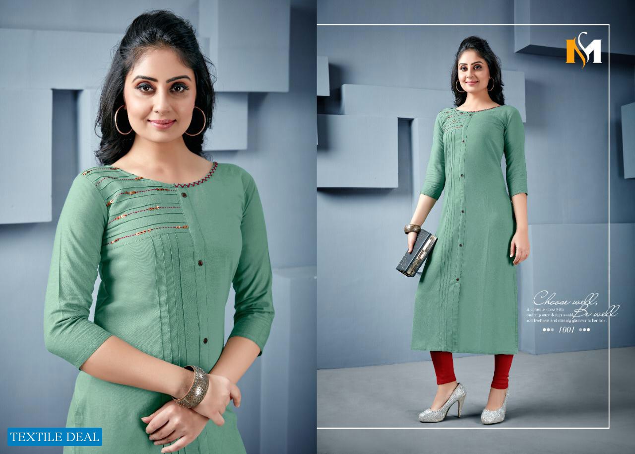 Meerali Swara Wholesale Reyon Kurtis