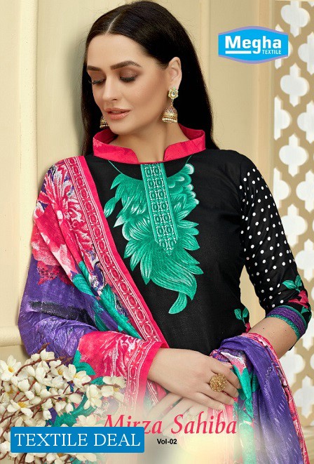 Megha Mirza Sahiba Vol-2 Wholesale Formal Dress Material