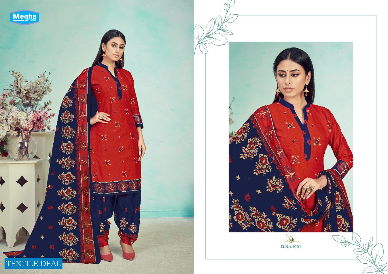 Megha Panghat Vol-1 Wholesale Printed Dress Material