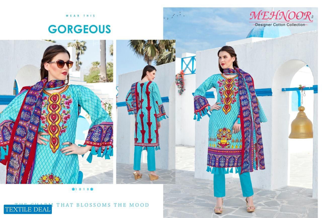 Mehnoor Karachi Cotton Online Shopping Dress Material