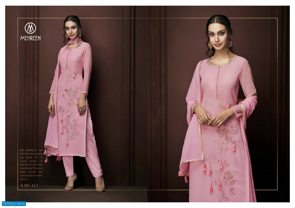 Mehreen Charm Wholesale Straight Salwar Suits